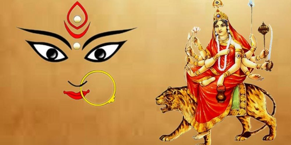 नवरात्रको तेस्रो दिन आज चन्द्रघण्टा देवीको पूजा आराधना गरिँदै